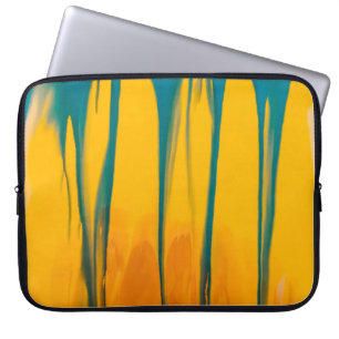 Housse Pour Ordinateur Portable Vêtements jaune et bleu