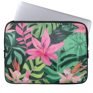 Housse Pour Ordinateur Portable Vibes tropicales