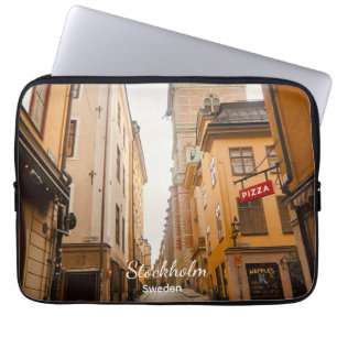 Housse Pour Ordinateur Portable Vieux Town, Stockholm, Suède Souvenir