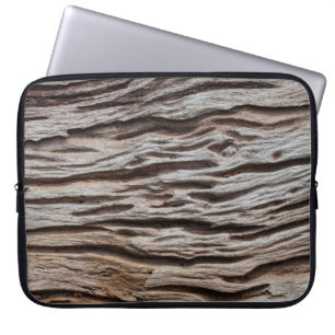 Housse Pour Ordinateur Portable Vieux vintage en bois textureabstrait, décoration