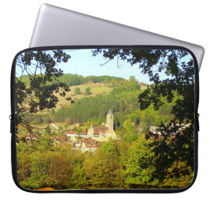 Housse Pour Ordinateur Portable Village médiéval de Plazac
