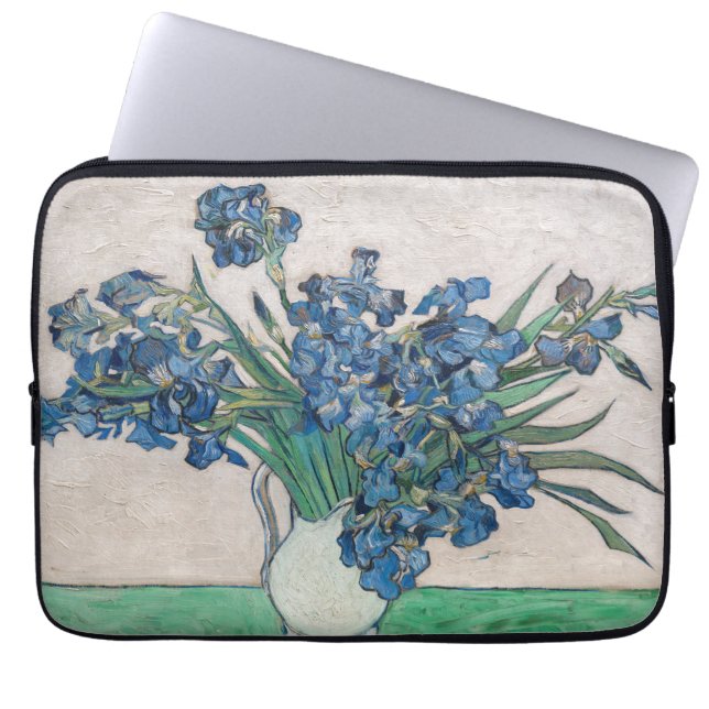 Housse Pour Ordinateur Portable Vincent van Gogh - Irises (Devant)