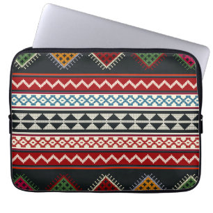 Housse Pour Ordinateur Portable Vintage géométrique classique mignon tendance colo
