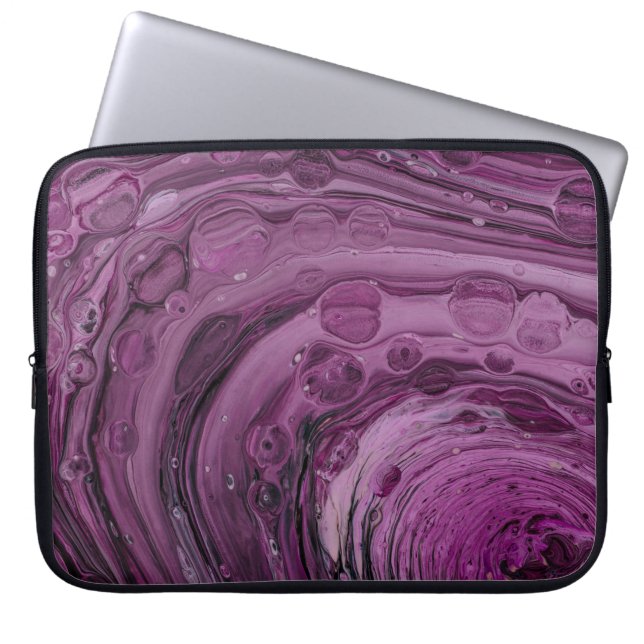 Housse Pour Ordinateur Portable Violet (Devant)