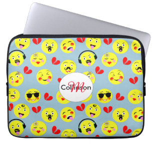 Housse Pour Ordinateur Portable Visages amusants mignon émotionnel