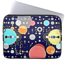 Housse Pour Ordinateur Portable Vision Joyeuse de bulle Universe