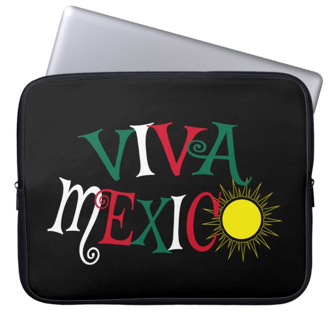 Housse Pour Ordinateur Portable Viva Mexico (Devant)
