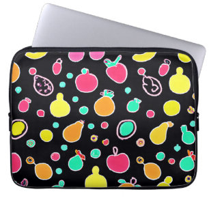 Housse Pour Ordinateur Portable Vivid Neon Motif fruité