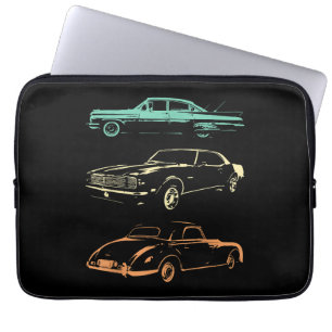 Housse Pour Ordinateur Portable Voitures Vintage - 80s & 90s Graphic Retro