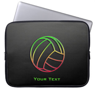 Housse Pour Ordinateur Portable Volleyball coloré