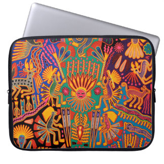 Housse Pour Ordinateur Portable Voyage tribal maya mexicain de Boho d'art d'Oaxaca