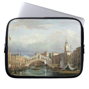 Housse Pour Ordinateur Portable Vue du pont de Rialto à Venise