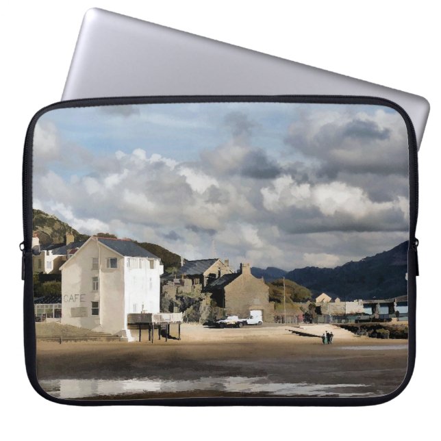 HOUSSE POUR ORDINATEUR PORTABLE VUES DES ALLES (Devant)