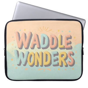 Housse Pour Ordinateur Portable Waddle Wonders