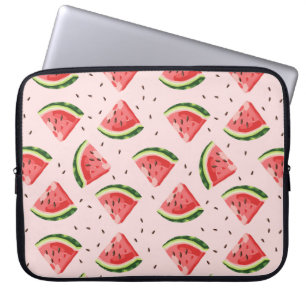 Housse Pour Ordinateur Portable Watercolor Watermelon Motif de fruits
