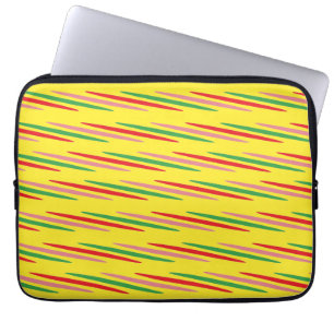 Housse Pour Ordinateur Portable Watermelon Summer Stripes Motif-56204