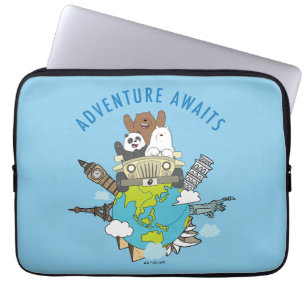 Housse Pour Ordinateur Portable We Bare Bears - Adventure Await
