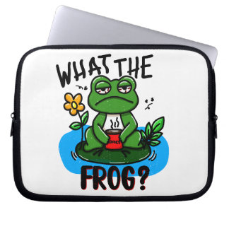 Housse Pour Ordinateur Portable What the frog?
