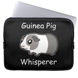 Housse Pour Ordinateur Portable Whisperer de porc de Guinée