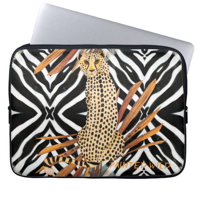 Housse Pour Ordinateur Portable Wild Cheetah (Devant)
