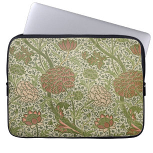 Housse Pour Ordinateur Portable William Morris Cray Fleur de Sauge Floral Botaniqu