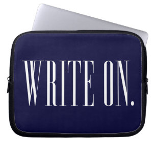 Housse Pour Ordinateur Portable WriteOn1Blk.png