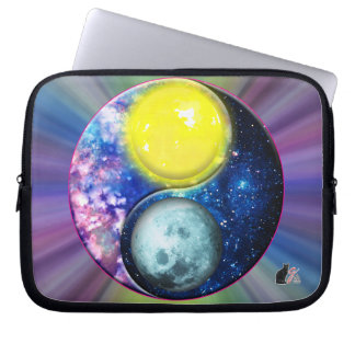 Housse Pour Ordinateur Portable Yang-Yin / Sun-Moon
