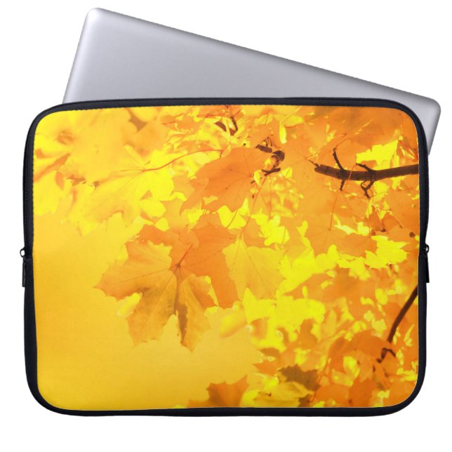 Housse pour ordinateur portable Yellow Maple (Devant)