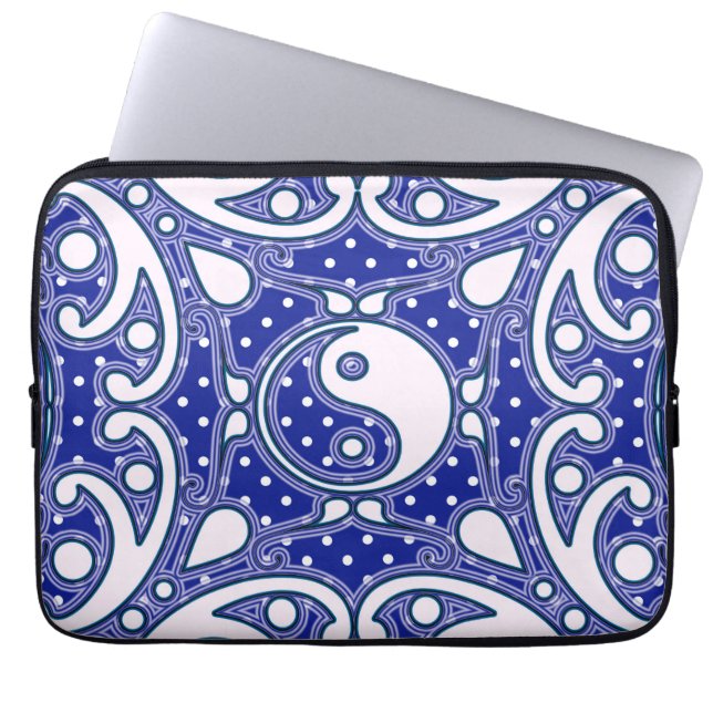 Housse Pour Ordinateur Portable Yin Yang (Devant)
