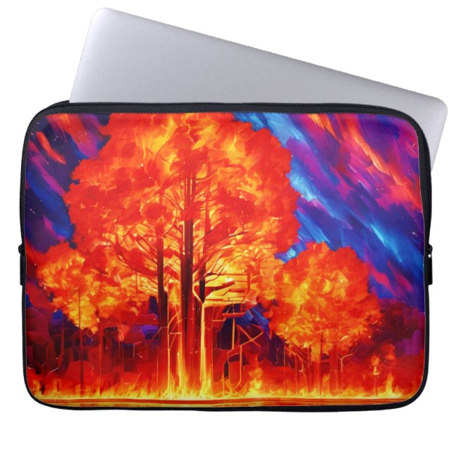 Housse Pour Ordinateur Portable Yoga Mat (Devant)