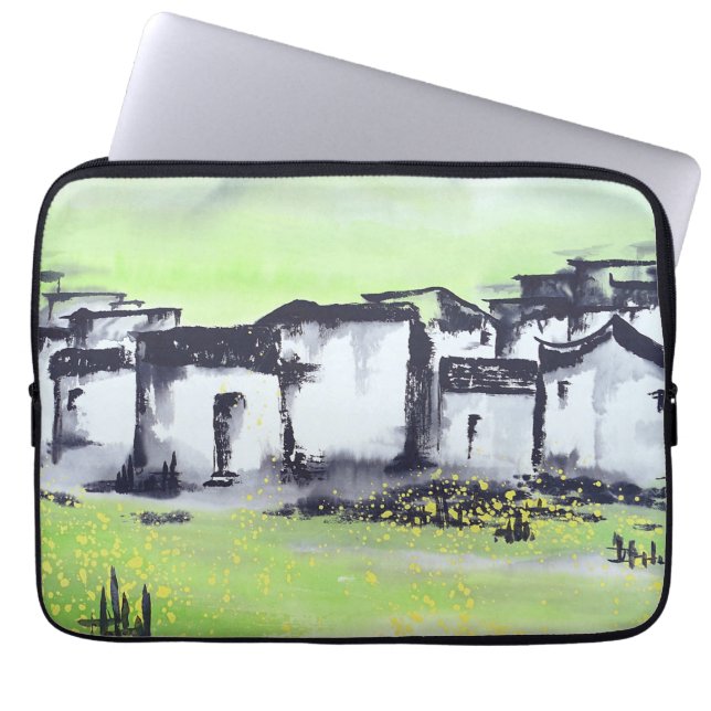 Housse Pour Ordinateur Portable Zhongguo Cun - Village chinois (Devant)