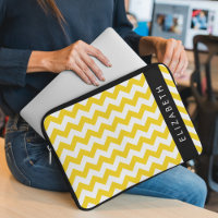 Zigzag Jaune, Chevron Jaune, Votre Nom