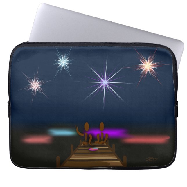 Housse Pour Ordinateur Portable Zinglees ~ Juillet (Devant)