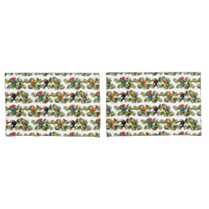 Housses de coussin tropicales
