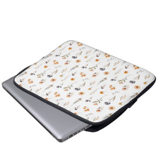 Housses pour ordinateurs portables à motif de fleu