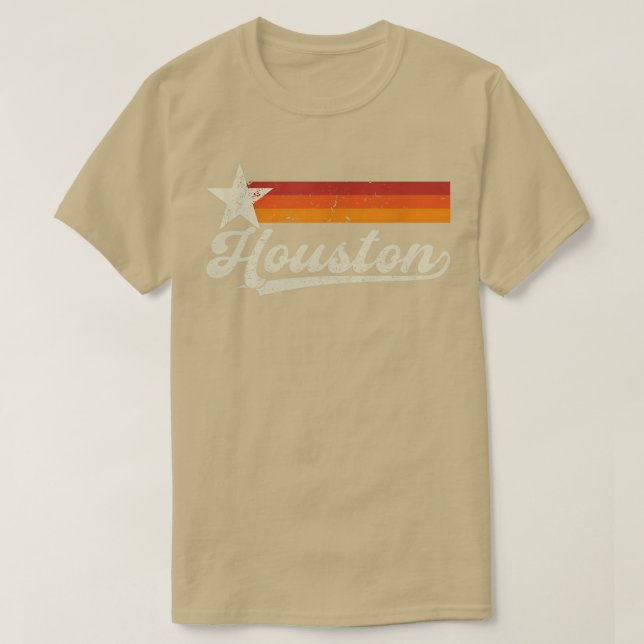 Houston Baseball T-Shirt (Design vorne)