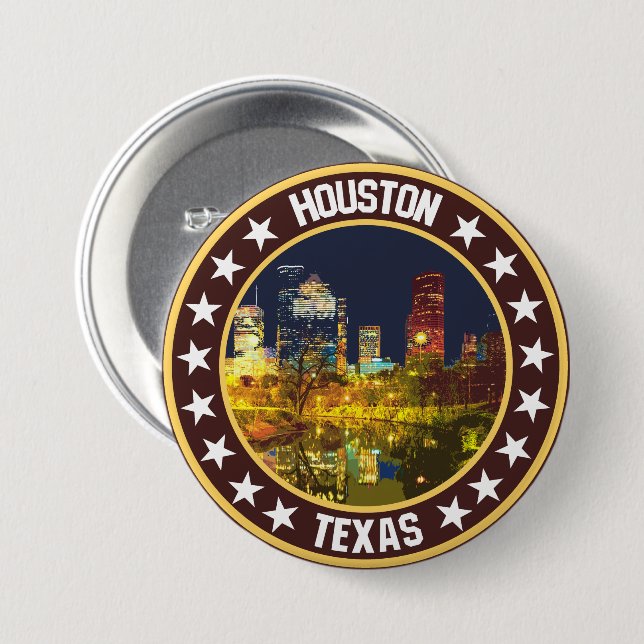 Houston Button (Vorne & Hinten)