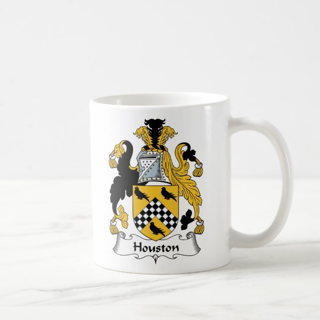 Houston-Familienwappen Kaffeetasse (Rechts)