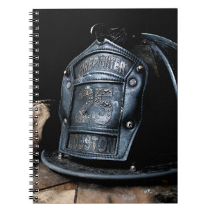 Houston-Feuerwehrmann-Notizbuch Notizblock