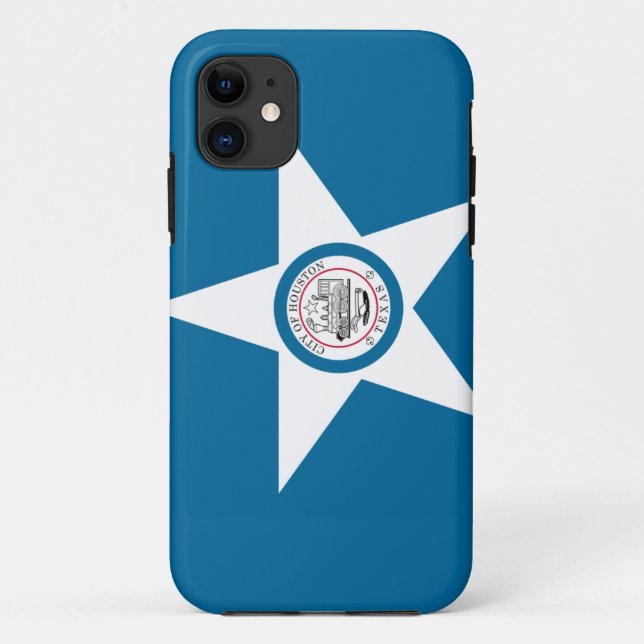 Houston Flag Case-Mate iPhone Hülle (Rückseite)