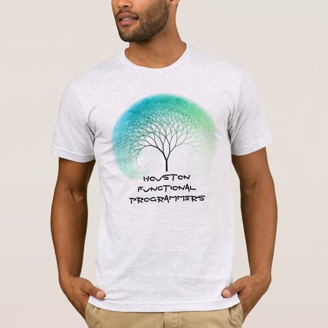 Houston Functional Programmers T - Shirt (Vorderseite)