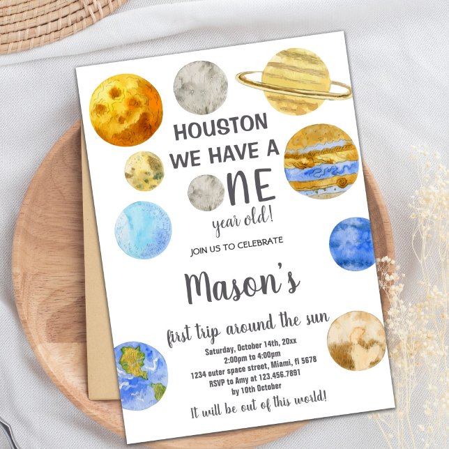 Houston Galaxy Einladungen zum Geburtstag (Houston Galaxy Birthday Invitations)