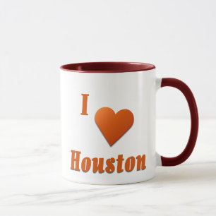 Houston  -- Gebrannte Orange Tasse