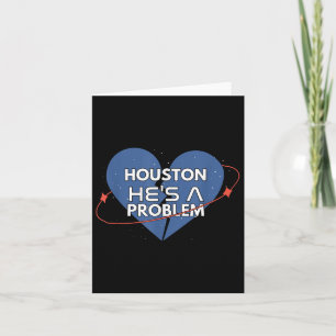 Houston hat ein Problem Karte