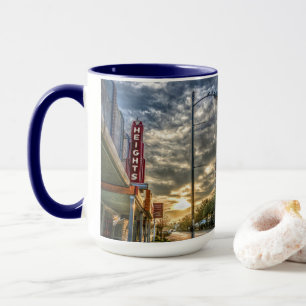 Houston Heights Vintag Theater Historic Tasse