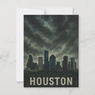 HOUSTON Postcard Postkarte