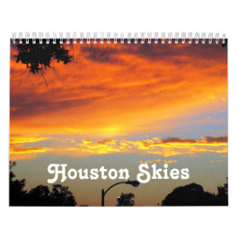 Houston Skies Calendar Kalender