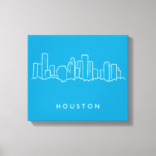 Houston-Skyline Leinwanddruck