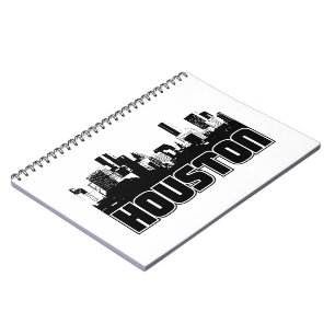 Houston-Skyline Notizblock