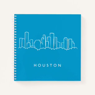 Houston Skyline Notizbuch